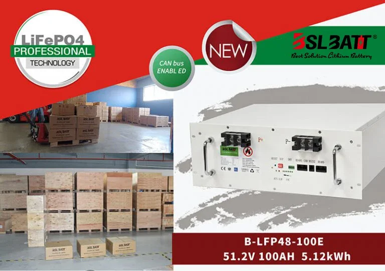 Литий-ионный аккумулятор BSLBATT 48 В 100 Ач