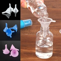 1pc small plastic for perfume diffuser bottle mini liquid oil funnels lab tools 6mm hole diameter perfume lotion funnel 2022 new
