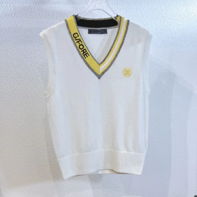 

Women's Sweater Vest Sleeveless V Neck Knitwear Tank Tops