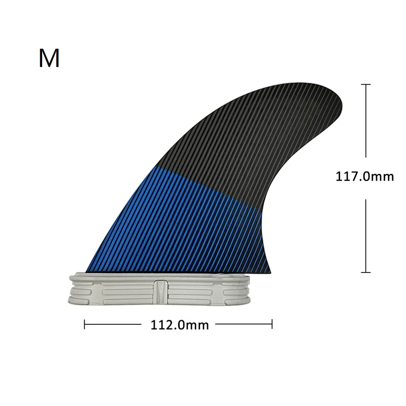 UPSURF-Столовые ласты для серфинга из стекловолокна 2 плавники плавни M L доска
