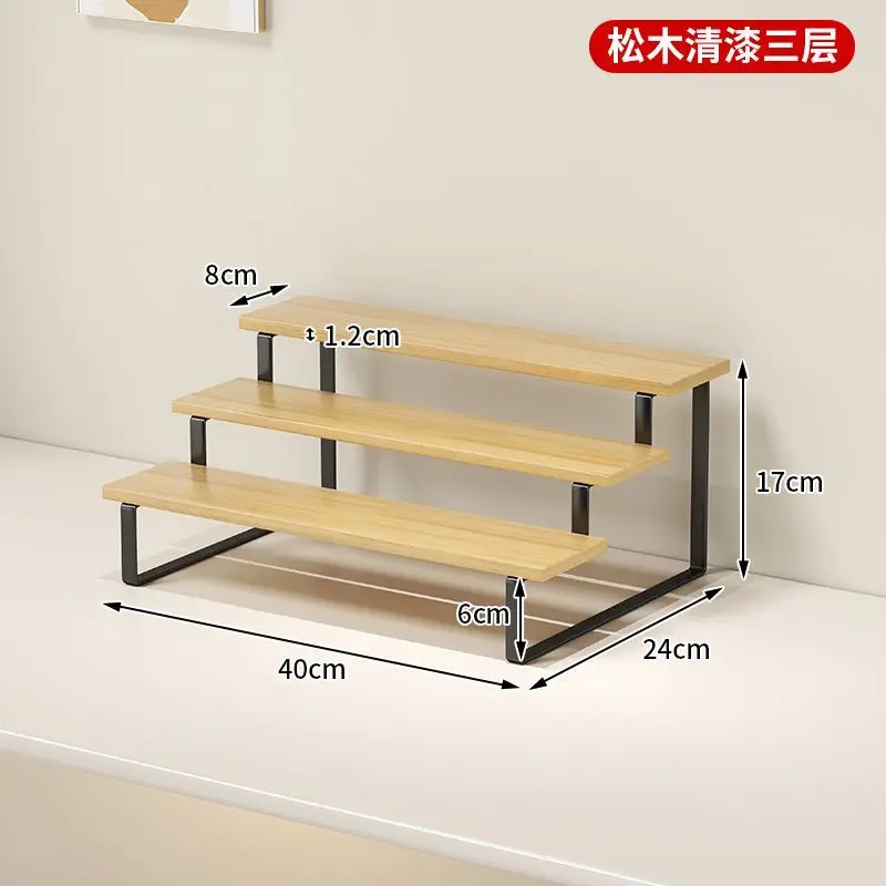 

Деревянная настольная полка-лестница