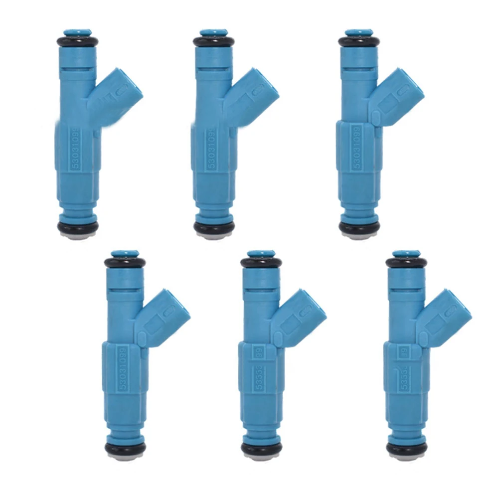 6шт 0280155972 Топливные форсунки подходят для Liberty 3.7L V6 2002-2003 гг. 53031099 Автомобильные