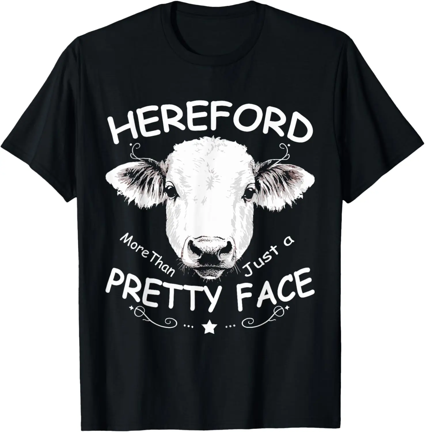 Забавная футболка Hereford Cow Farmer Rencher крупный рогатый скот бык говядина