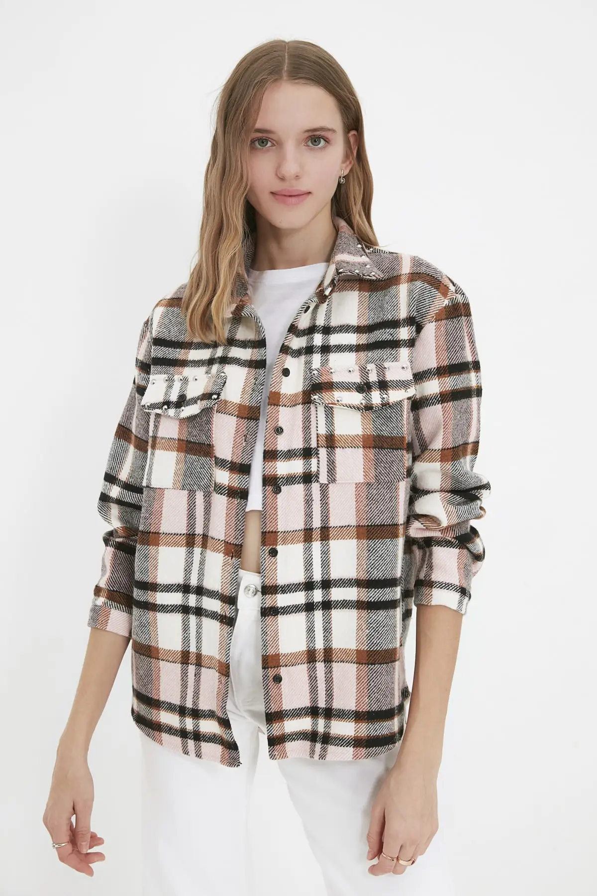 

Trendyol Double Pockets Shirt TWOAW22GO0233