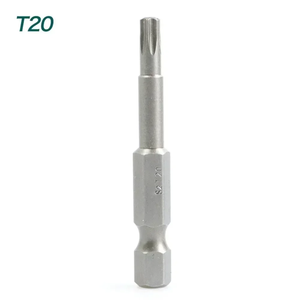 

1 шт. 50 мм отвертка Torx с отверстием T5 Torx T7 T15 T20 T25 T27 T30 1/4 дюйма с шестигранным хвостовиком, электрическая отвертка со звездой, набор бит