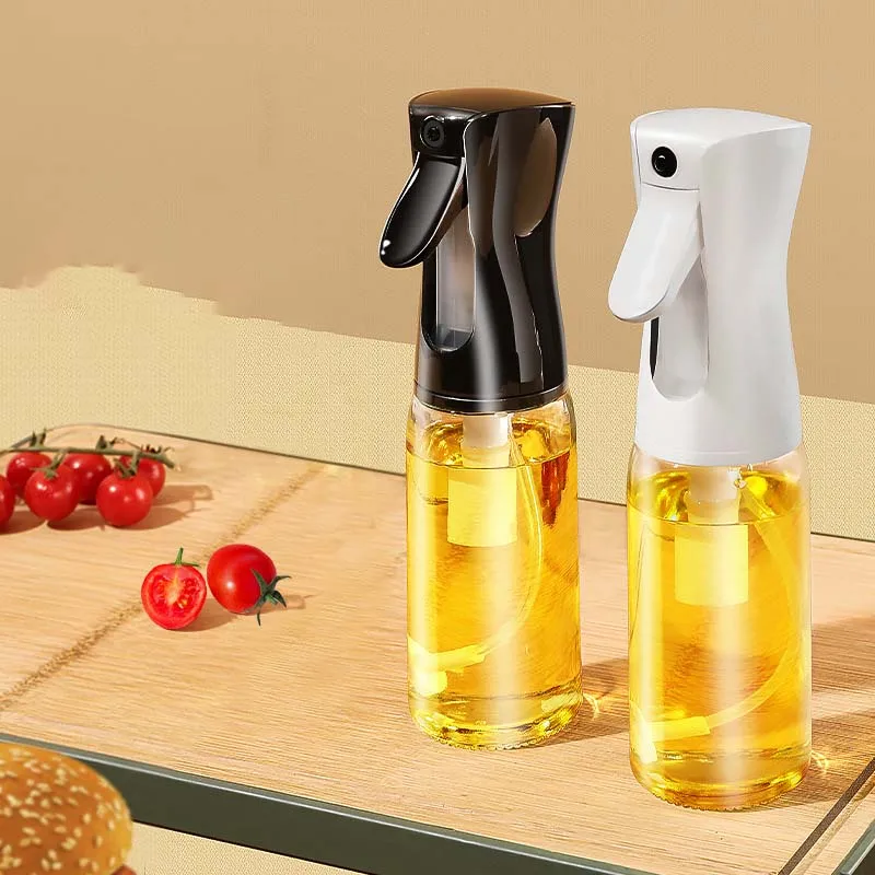

200ml Oil Spray Bottle Kitchen Cooking Olive Oil Dispenser Camping BBQ Baking Vinegar Soy Sauce Sprayer Containers