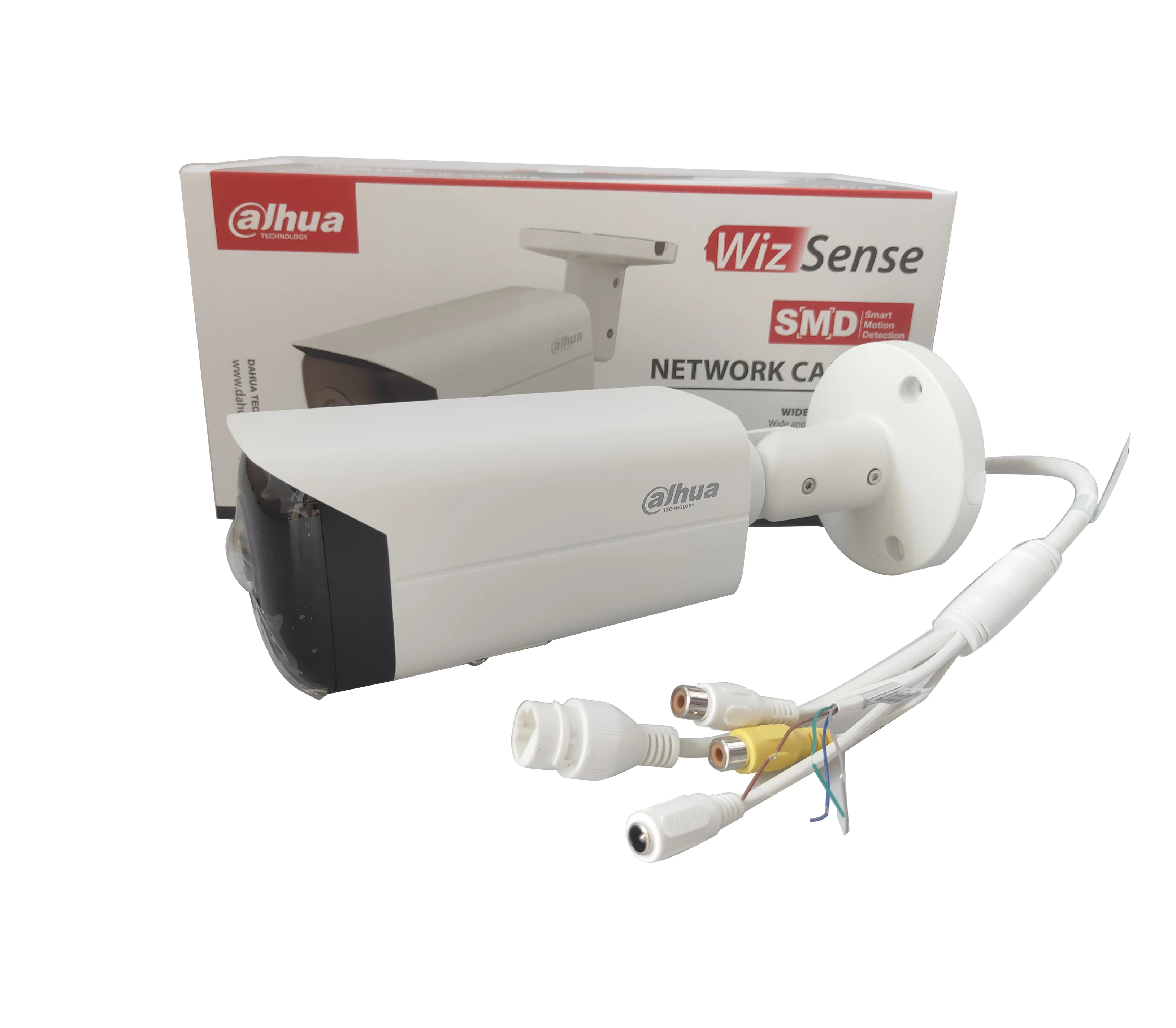 Dahua IPC-HFW3441T-AS-P 4MP широкоугольная фиксированная цилиндрическая сетевая камера WizSense