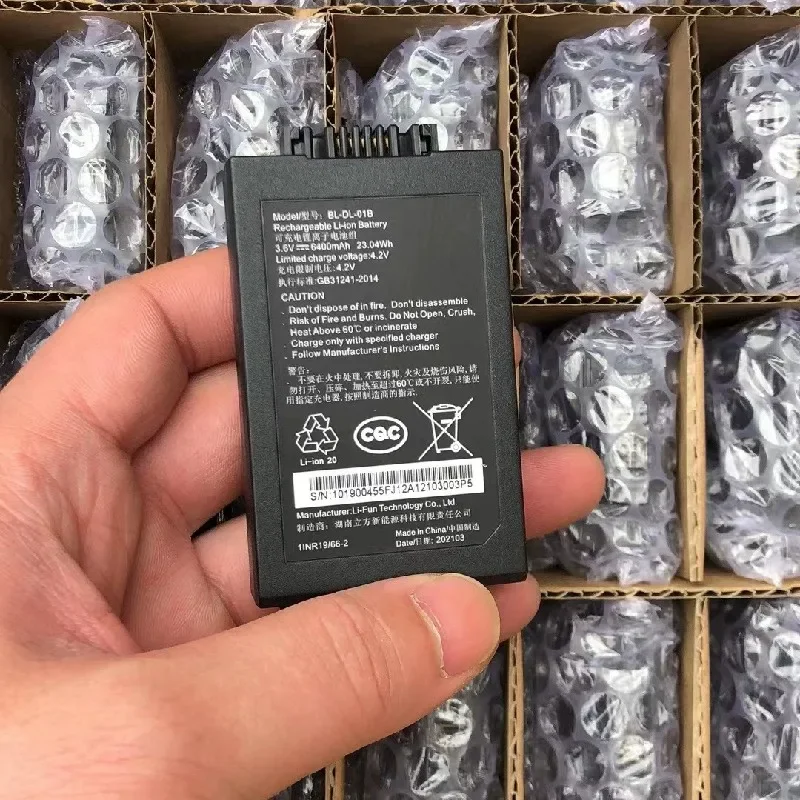 100% оригинал 6400 мАч 4 2 В для EZVIZ BL-DL-01B DL20 DL20S DL20VS DL30S DL30VS аккумулятор с блокировкой