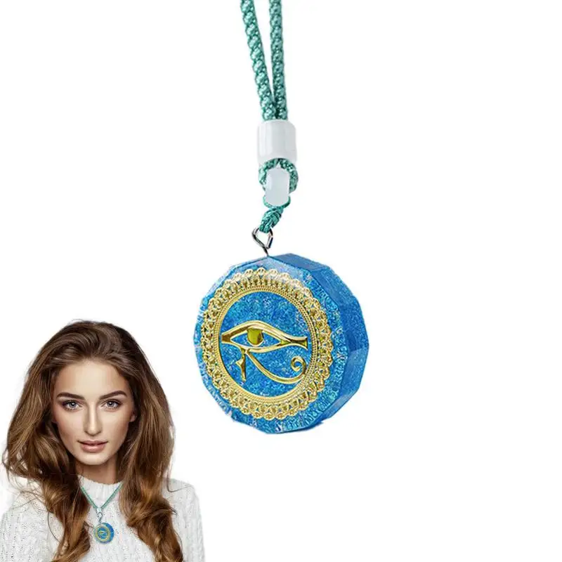 

Pendant Beautiful Crystal Stone Pendant With Adjustable Cord Women & Men Costume Matching Crystal Jewellery Christmas Gift