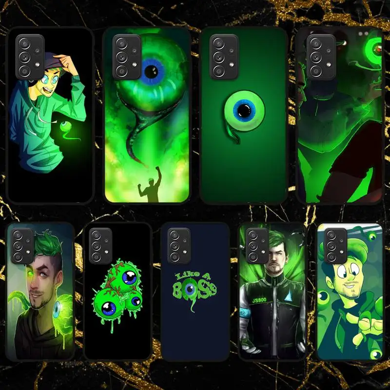 Чехол для телефона Zororong Jacksepticeye Samsung Galaxy S10 S20 S21 Note10 20Plus Ultra Shell |