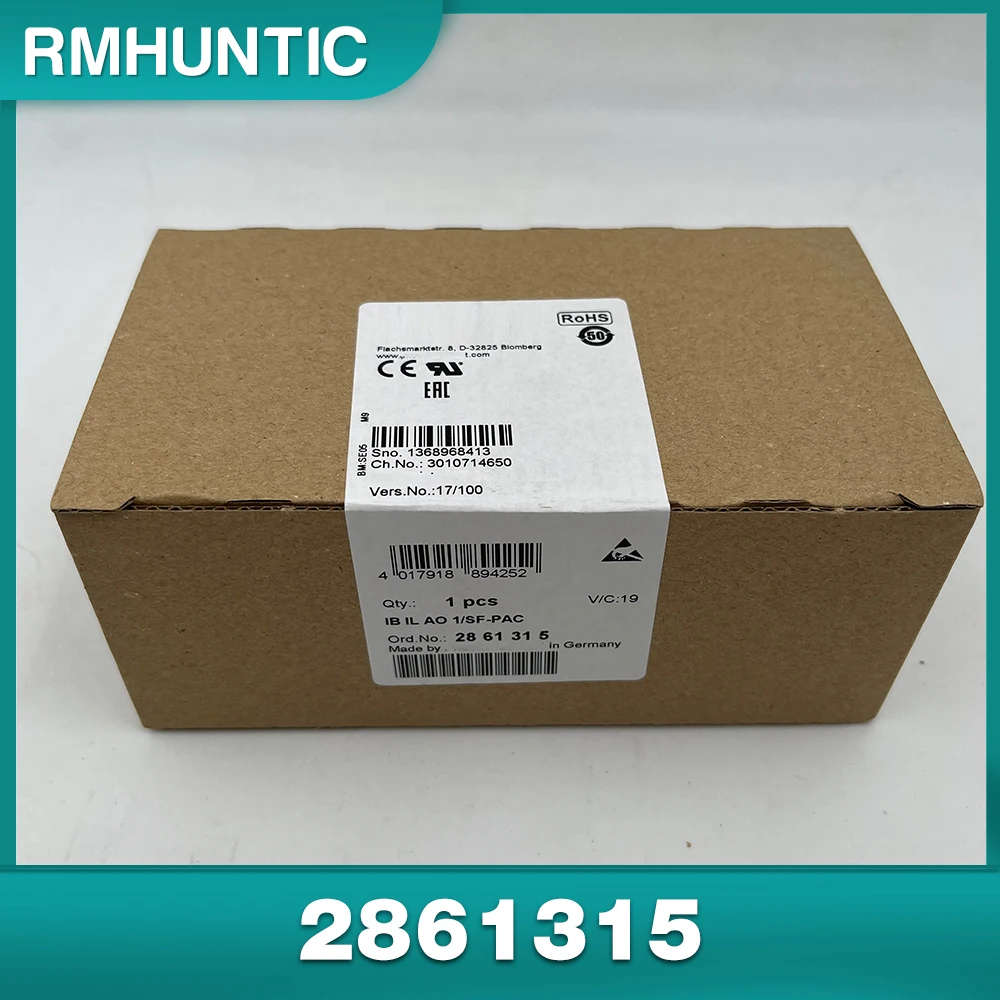 

2861315 For Phoenix Analog Quantity Module-IB IL AO 1/SF-PAC