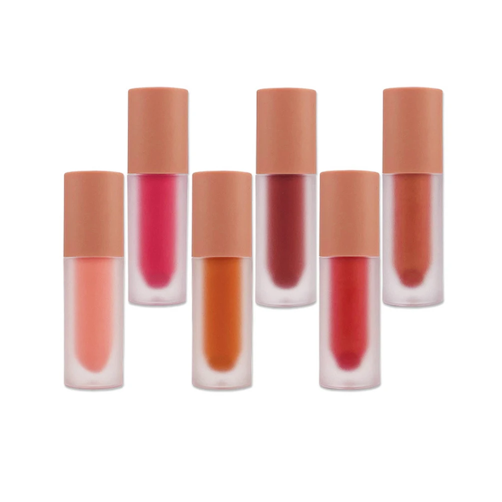 6 Shades of Moisturizing Easy To Wear Liquid Blush Private Label Brightening Skin Tone Long Lasting Blush Tint