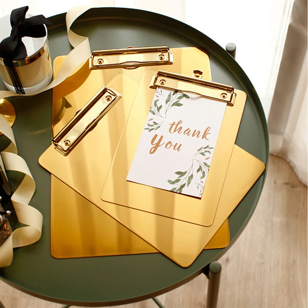 Папка для бумаги из нержавеющей стали дома школы и офиса