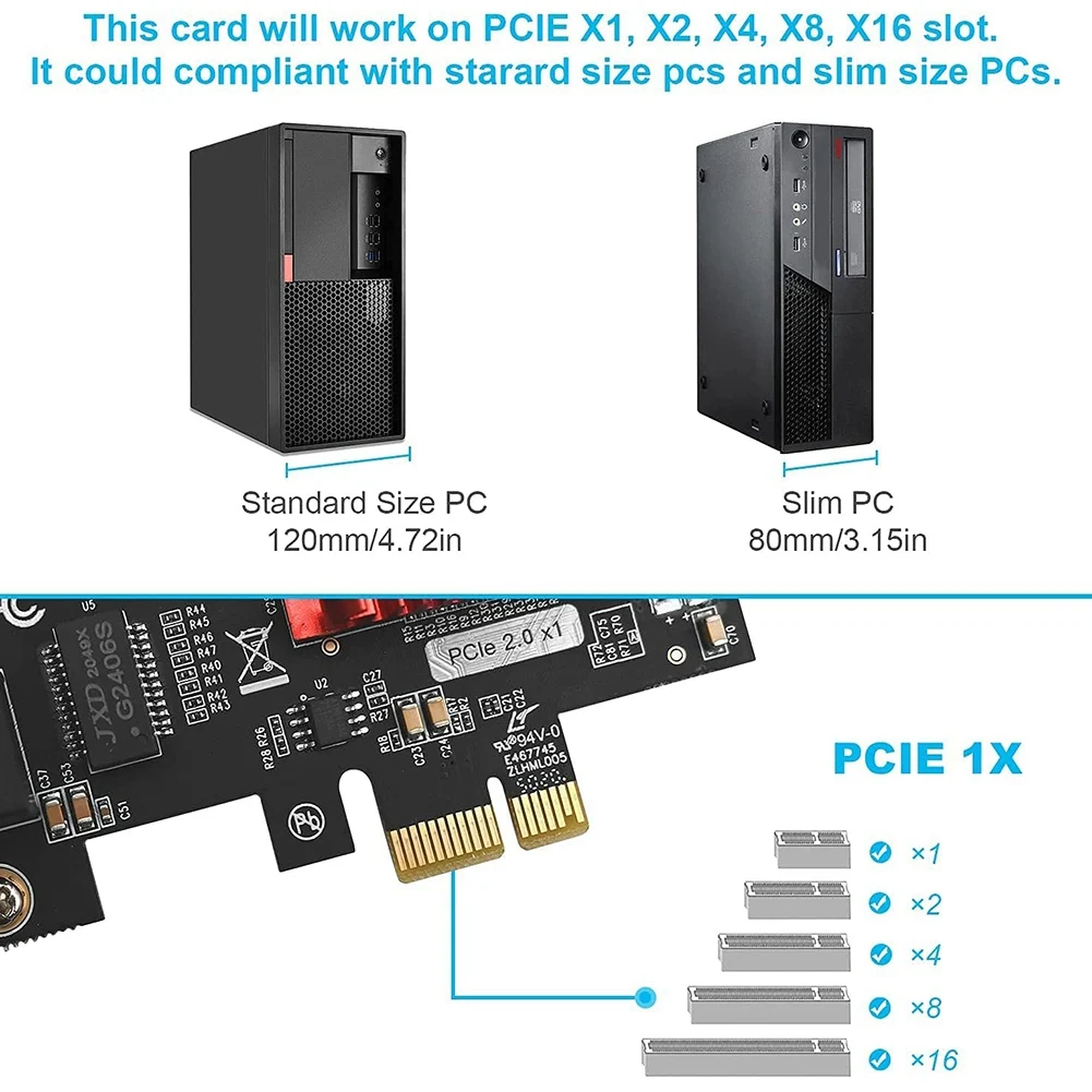 Двухпортовая PCIe Gigabit сетевая карта 1000M PCI Express Ethernet адаптер с 82576 двумя портами LAN NIC