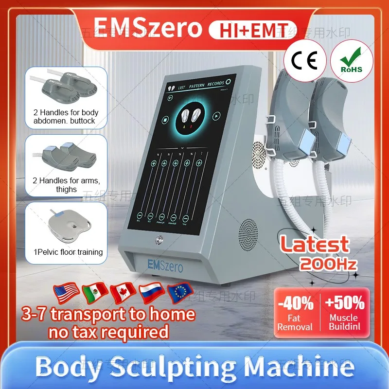 

Emszero NEO Rf 14 Tesla 6000W Hiemt Machine For Fat Burning Muscle Stimulation Body Sculpting Butt Liftt With Pelvic Floor