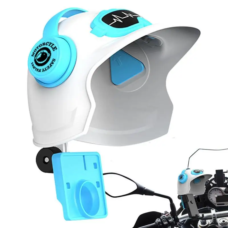 

Мотоциклетное крепление для телефона, велосипедный водонепроницаемый держатель для телефона на руль, велосипедный держатель для рук с шлемом, солнцезащитный козырек для мотоцикла