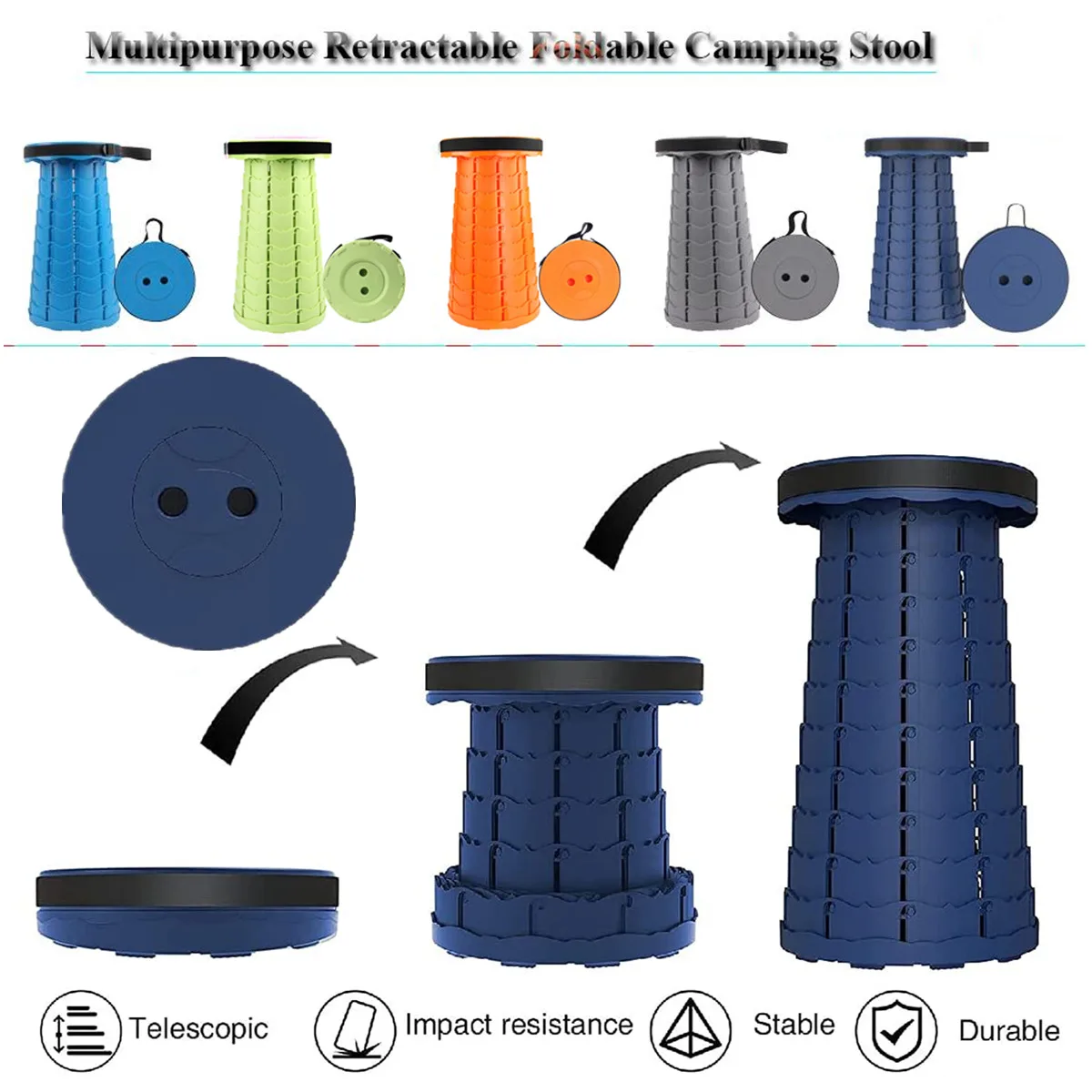Выдвижной стул рыболовный складные стулья для кемпинга на открытом воздухе