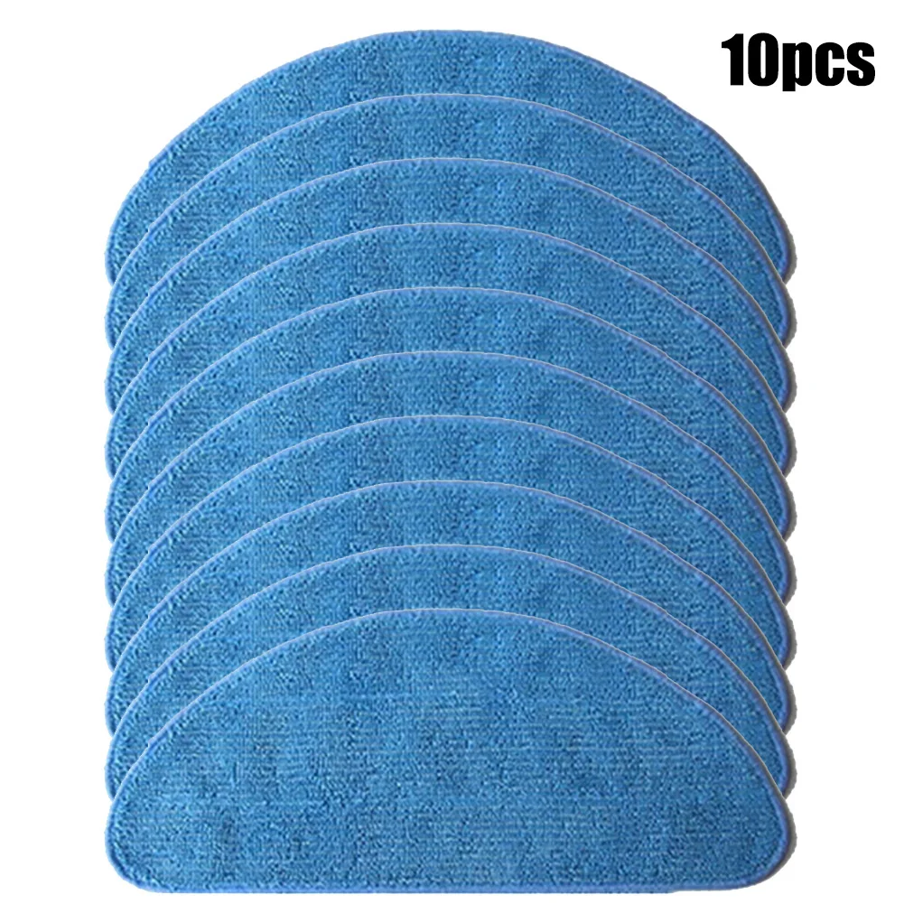 

10pcs/Set Juice Residue Mop Cloth Dust Rags Replacement For For Tesvor X500 / X500 Pro Robot Vacuum Cleaner