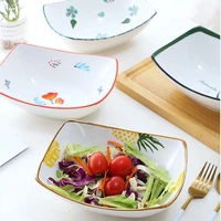 personalized salad bowl creative home restaurant soup bowl student japanese tableware instant noodle bowl fruit bowl