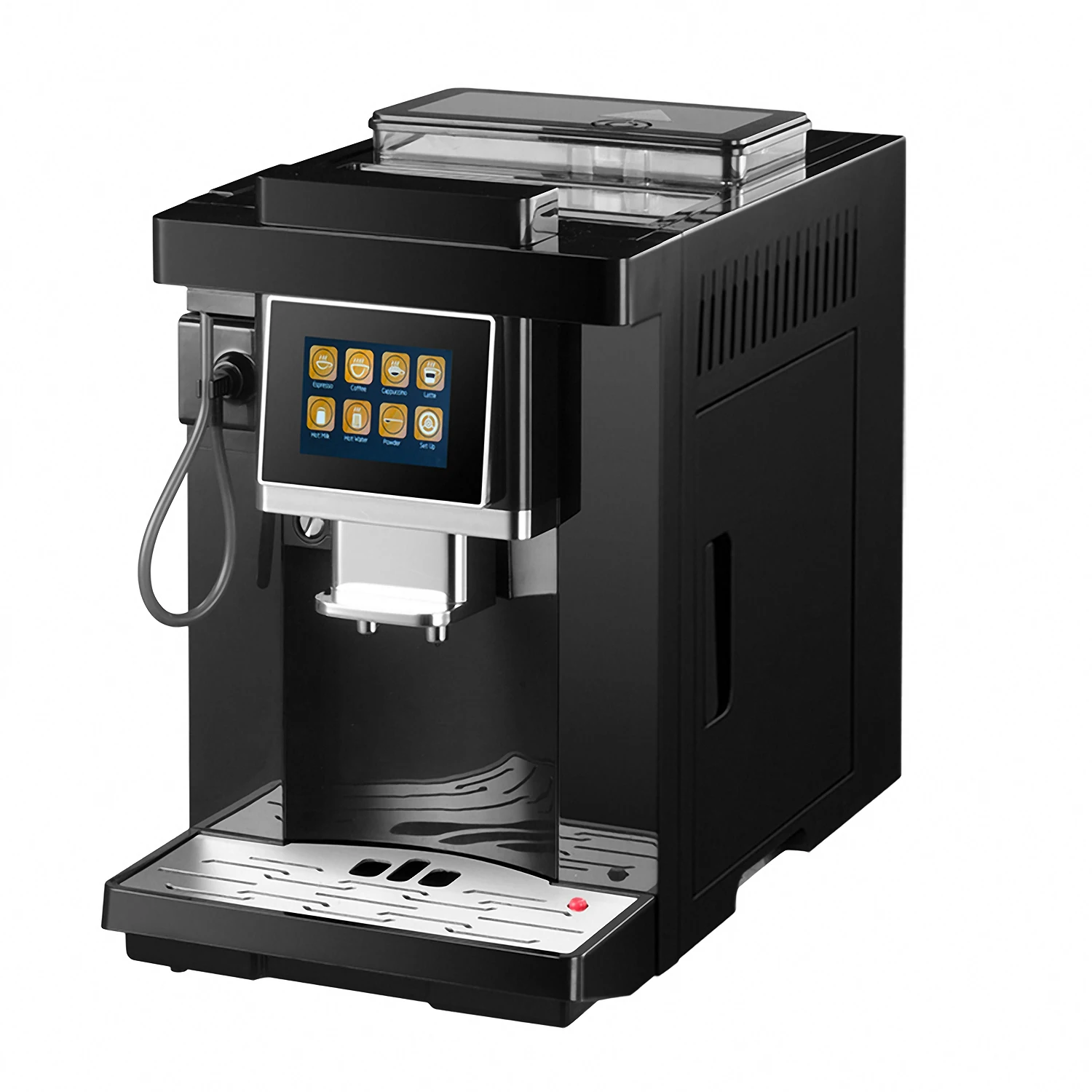

US Direct Sale Double Boilers One Touch Cappuccino Automatic Espresso Coffee Maker Machine