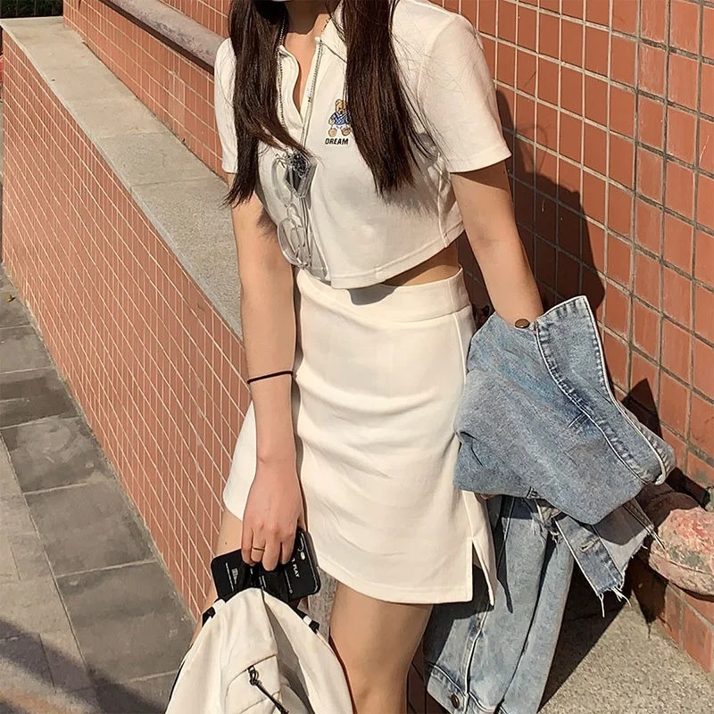 Женская футболка с коротким рукавом QWEEK