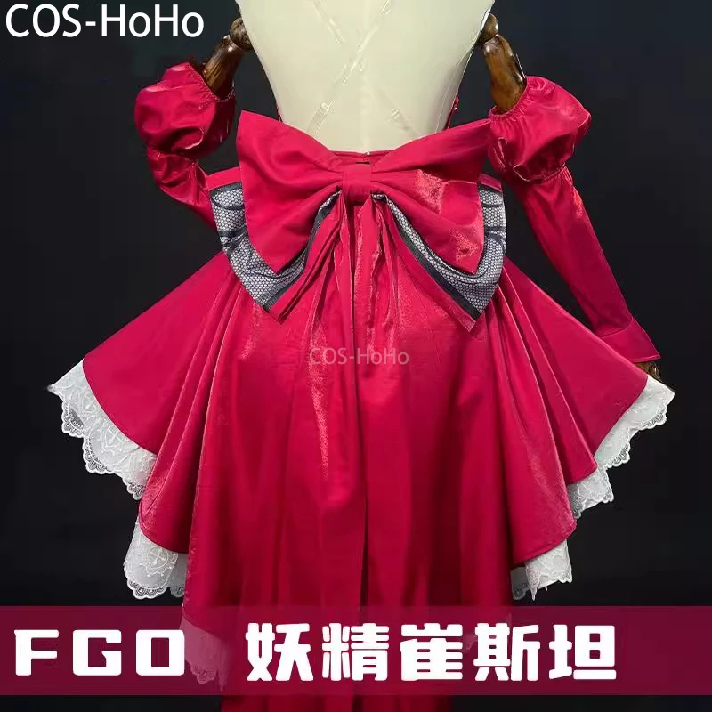 COS-HoHo Fate/Grand Order FGO Tristan игровой костюм элегантное платье униформа косплей Хэллоуин