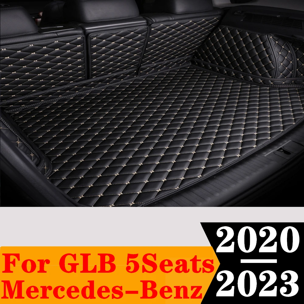 

Водонепроницаемый высокопрочный коврик для багажника Sinjayer, задний коврик для Mercedes-Benz GLB на 5 мест 2020-2023