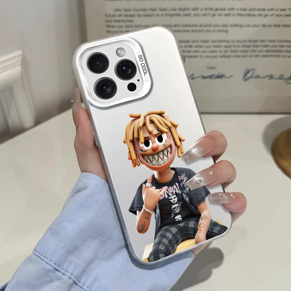 Фото Чехол для телефона R-ReddS Rapper T-Trippie для IPhone 12, 11, 13, 14, 15, 16, 17 Max Pro Plus Mini, защитный цветной чехол IMD №5