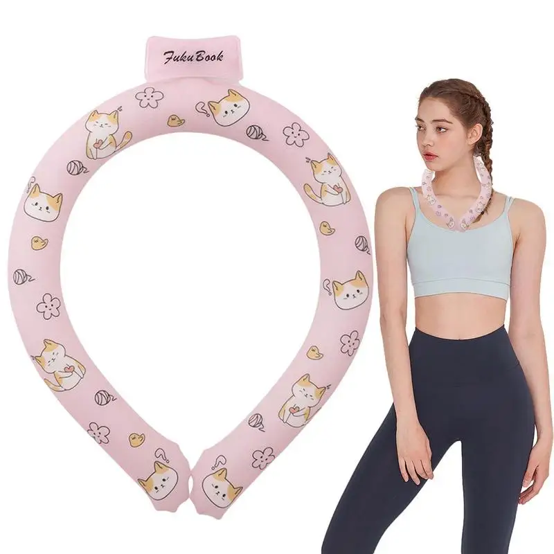 

Wearable Neck Coolings Ring Summer Cooler Rings Cool Tube Collar Cycling Running Outdoor Coolers Collars Small Neck Cooler