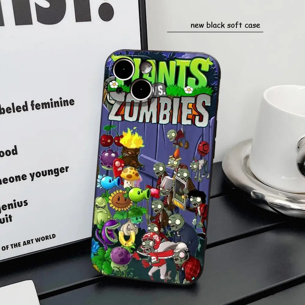 Фото Противоударный прозрачный чехол HD Plants vs. Zombies для iPhone 17 Air, 16, 15, 14 Plus, 13, 12, 11 Pro Max, 16e №5