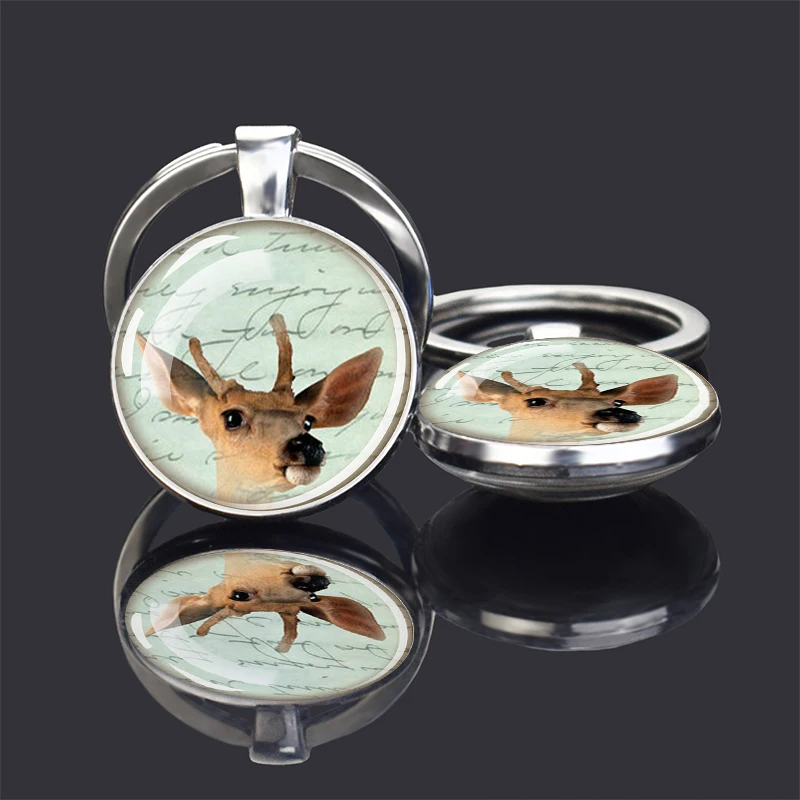 Брелок декоративная цепочка для ключей O-образной формы с милым маленьким