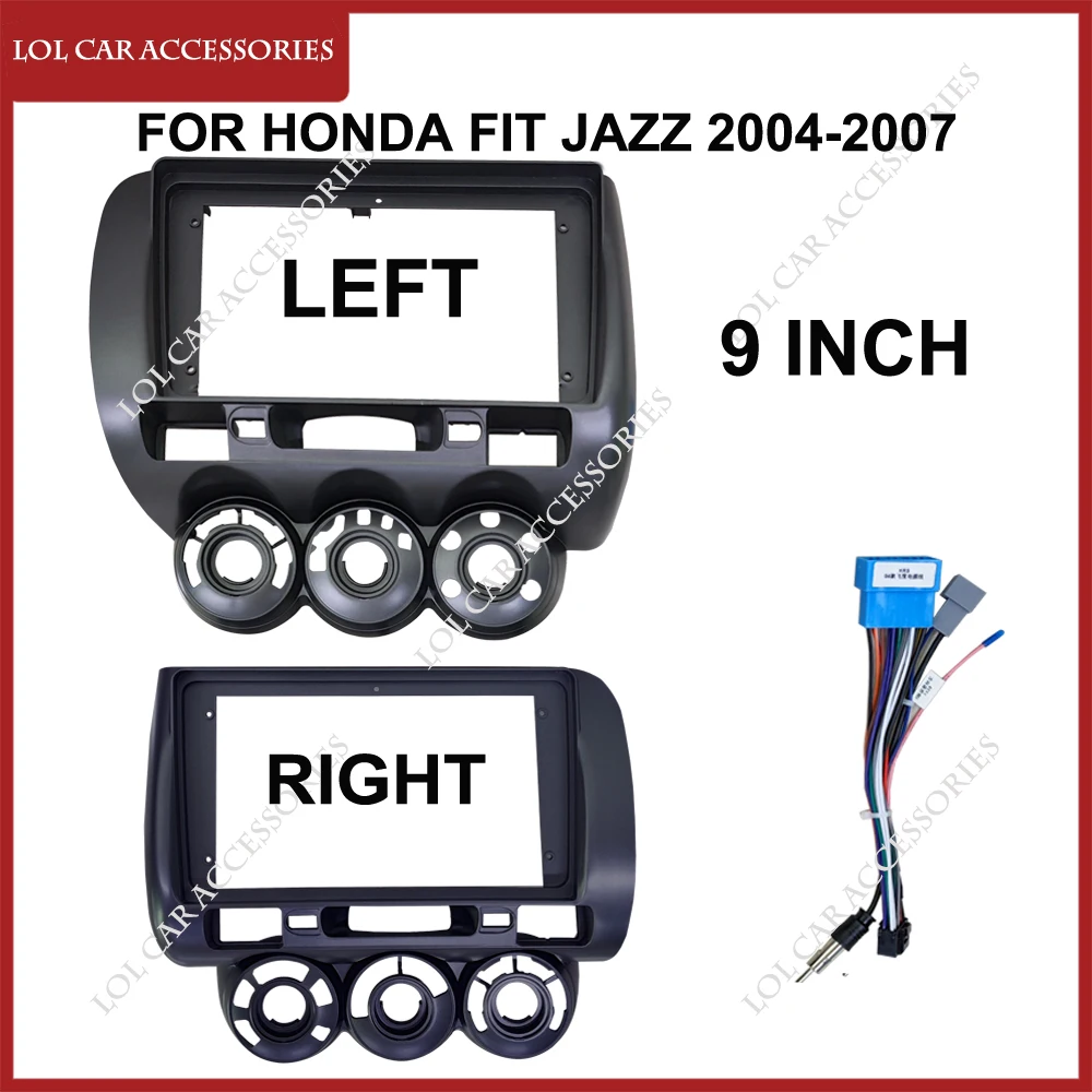 Car Android Mp5 Player Casing Frame 2din Head Unit Fascia Dash Cover