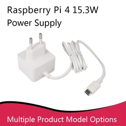 Блок питания Raspberry Pi (выход type-C)
15.3 Вт, 5.1 В, 3 A