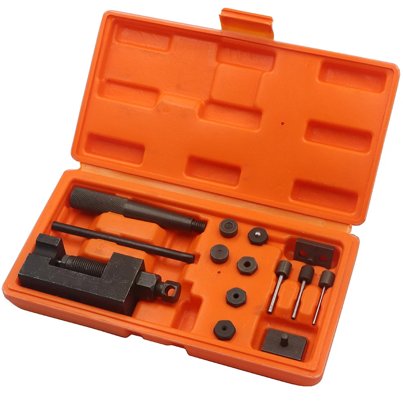 

Motorcycle 520/525/530 Splitter Heavy Chain Breaker Cutter Riveter Tool Kit