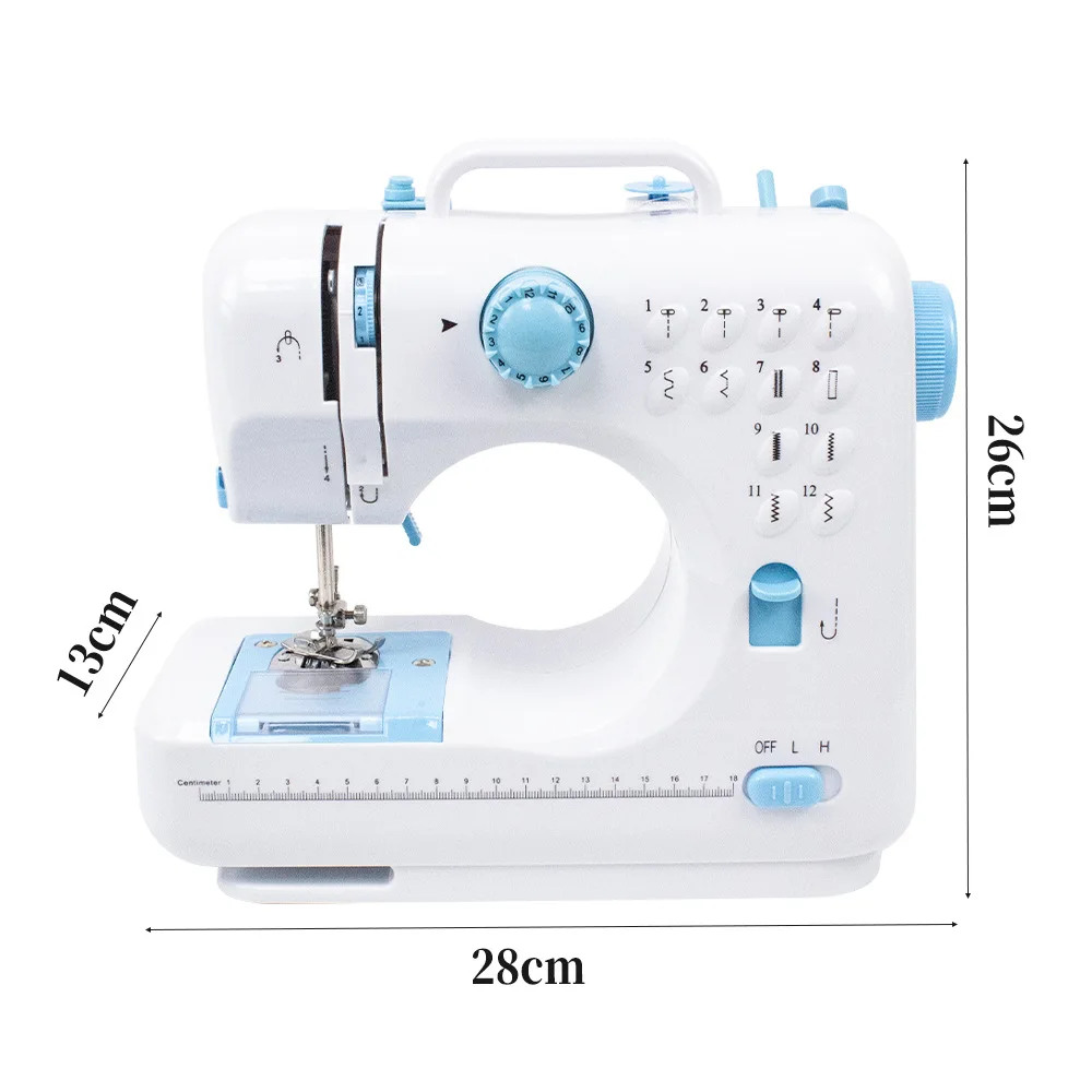 Бытовая 505 электрическая швейная машина с ножным управлением портативная