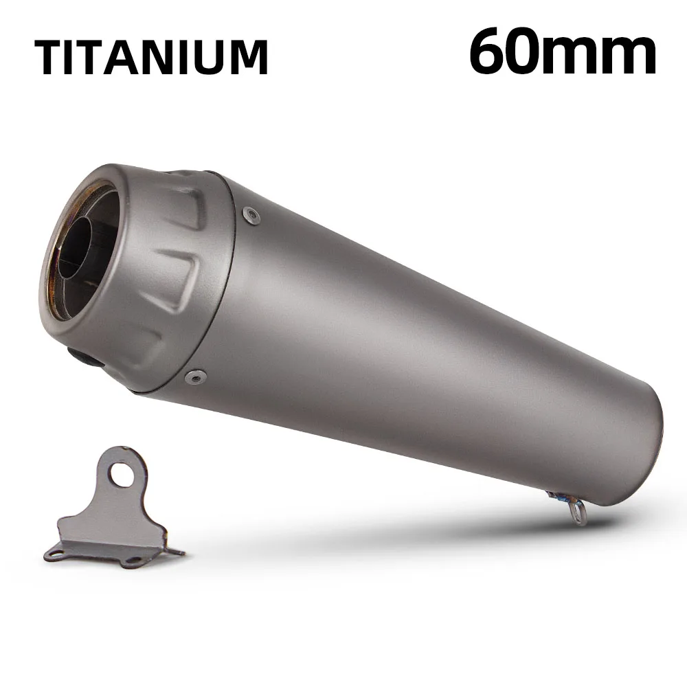 

Модифицированный универсальный глушитель Escape Pro Race 51 мм 60 мм с DB Killer для GSX8S MT03 DUKE1290 NSS750 CBR650R ZX6R