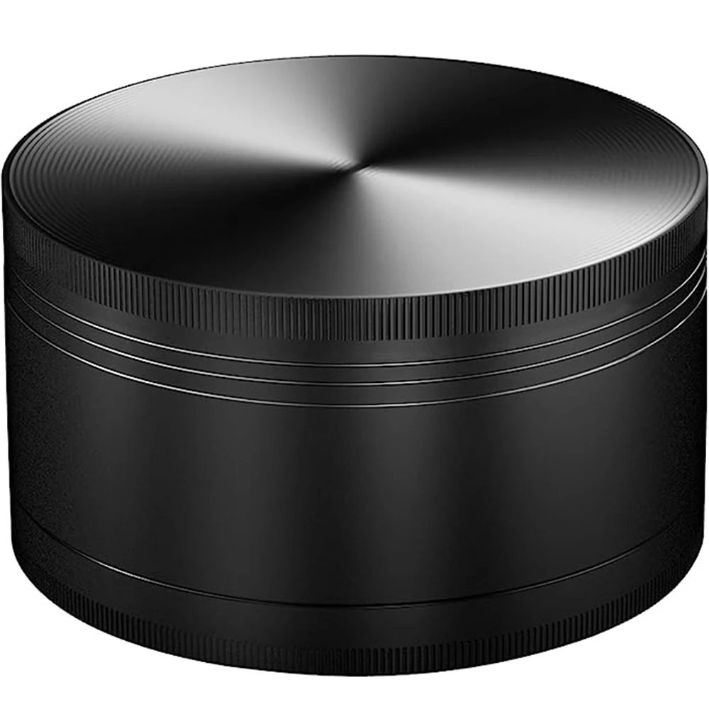3 inch Herb Grinder 75mm 4 Layer Spice Grinder Zinc Alloy Metal 4 pieces Smoking Accessories Big Large Mill Spice Crusher 100MM
