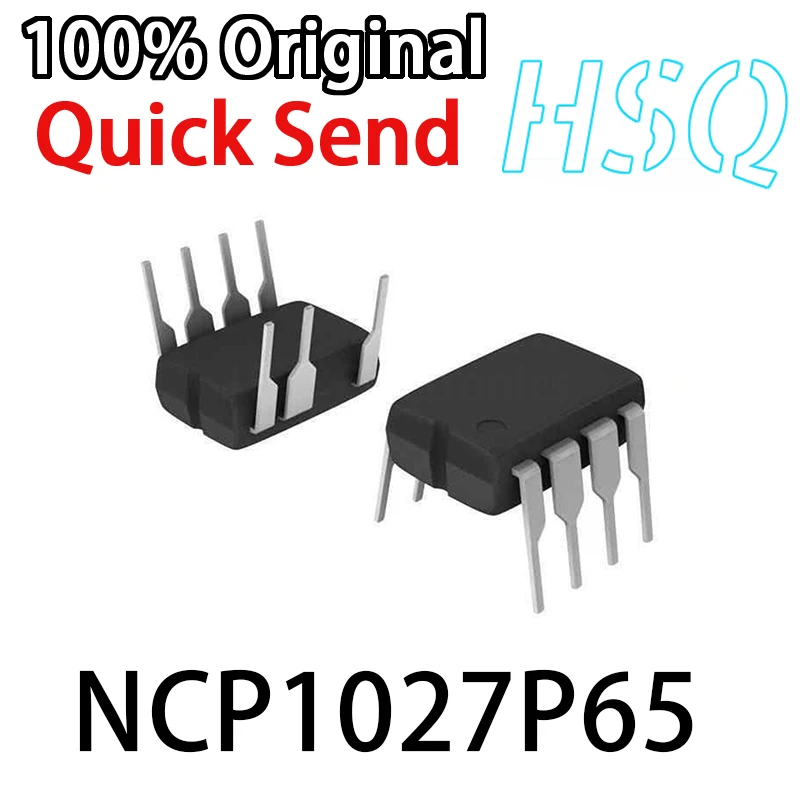 5 шт. новый оригинальный NCP1027P65 P1027P65 DIP7 светодиодный чип управления питанием