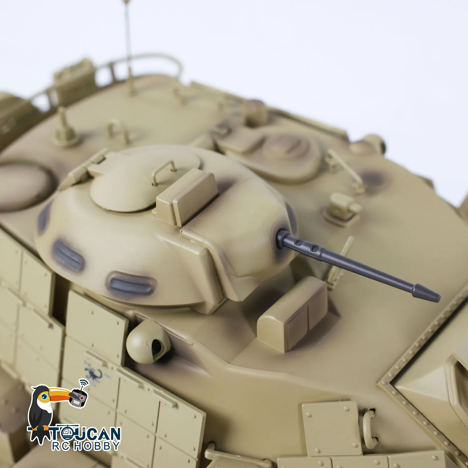 Фото В наличии TD 1/16 RC Tank BB Инфракрасная битва Tongde M60A1 ERA USA Модель танков с дистанционным управлением 320-градусная турель с вращением Звуковая игрушка №5
