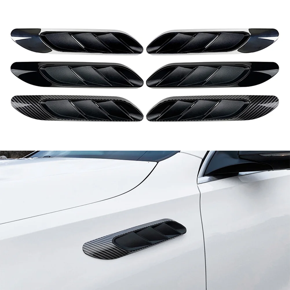 

1Pair Car Front Fender Side Air Outlet Vent Trim For Mercedes Benz C Class W206 C200 C260 AMG C63 2022+