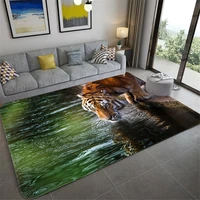 washable floor lounge rug carpets for living room 3d tiger large area rugs bedroom carpet modern home living room decor mat