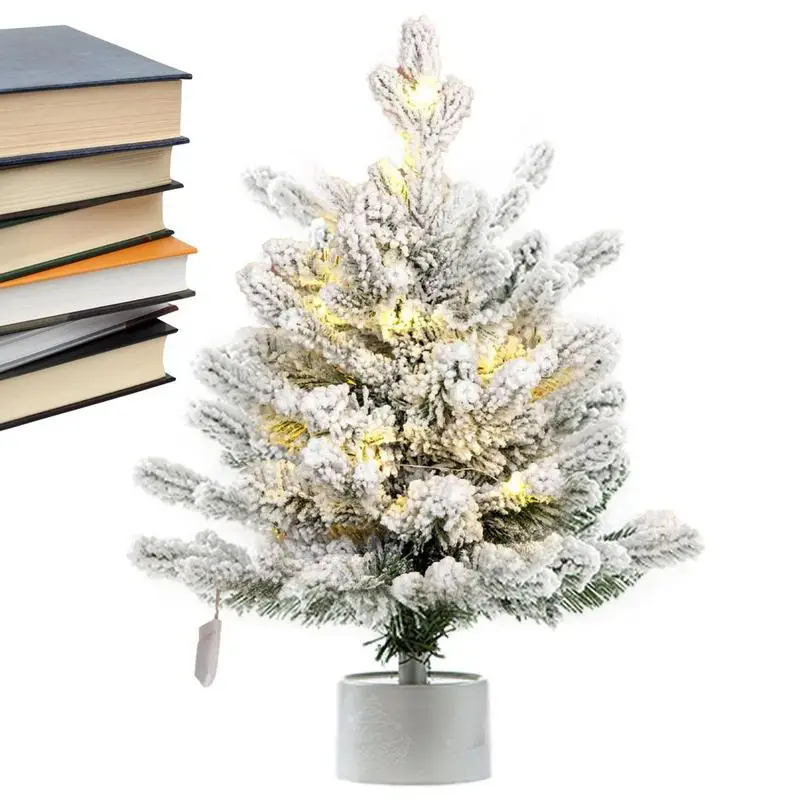 

Музыкальная и вращающаяся Рождественская елка, настольная Музыкальная Рождественская фигурка, рождественский подарок для детей, Настольная мини-елка для бантов