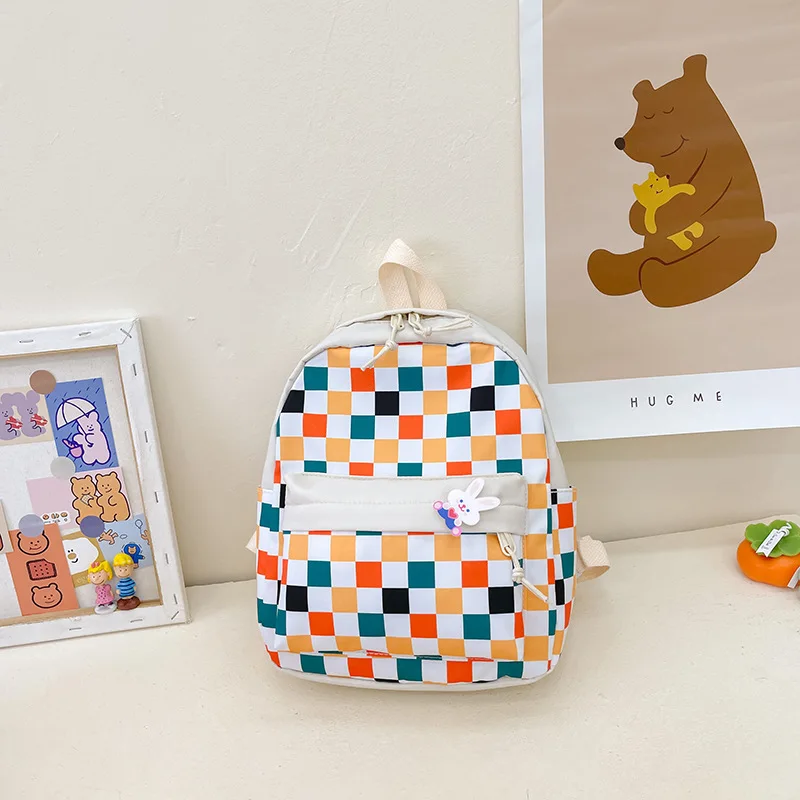 Baby Backpack Cute Cartoon Rainbow bag Large Capacity Waterproof Backpack Children Outdoor Travel Bag for Kids New Hot Sale