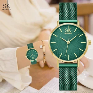 SK Super Slim Sliver Mesh Stainless Steel Watches Women Top Brand Luxury Casual Clock Ladies Wrist W in Pakistan