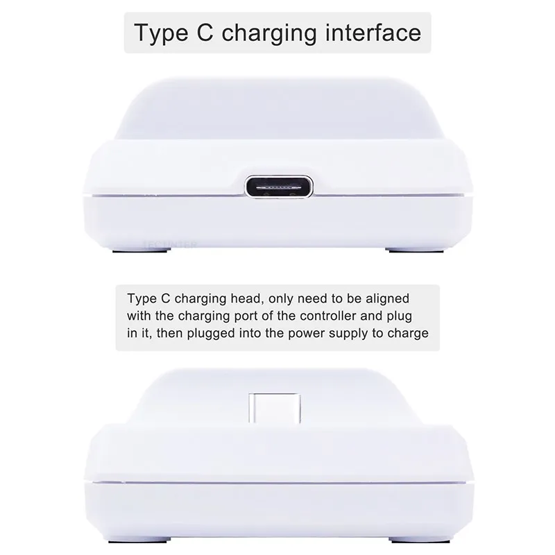 dual fast charger for ps5 wireless controller usb type c charging dock station for sony ps5 joystick gamepad accessories free global shipping