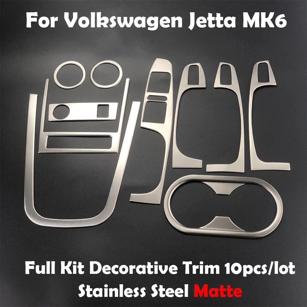 Автомобильные аксессуары для Volkswagen Jetta MK6, панель USB AUX, коробка передач, подъемник окон, подставка для чашки, вентиляционное отверстие, декоративная наклейка