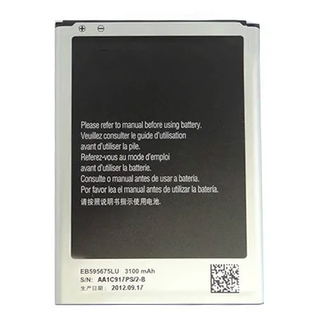 

Запасной литий-ионный аккумулятор 3100 мАч для Samsung Galaxy Note 2/II