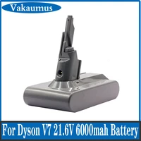dyson v7 21 6v 6000mah replacement battery for dyson v7 absolute cordless vacuum handheld vacuum cleaner dyson v7 battery
