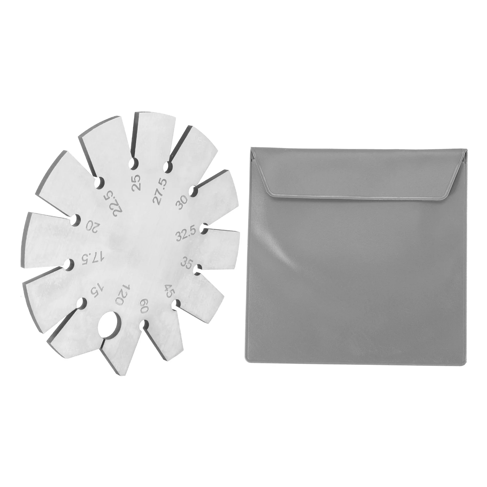 Измеритель угла топора нож круглой формы угловой искатель лезвие ножа угломер