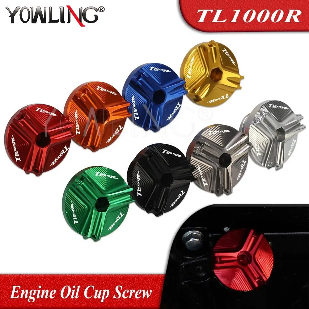

M20*1.5 Motorcycle Engine Oil Cup Filter Fuel Filler Tank Cover Cap Screw FOR SUZUKI TL1000R 1998 1999 2000 2001 2002 2003 2004